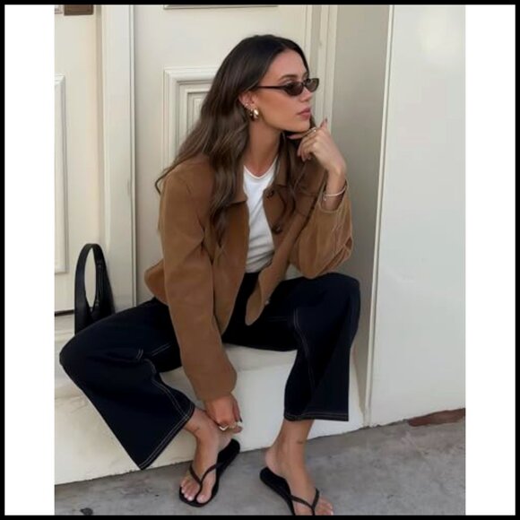 Retro Oval Sunglasses 90s Small Cat Eye Lightweight UV Protection main image 4